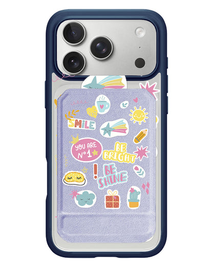 iPhone Magnetic Multifold Wallet - Self Love Sticker Pack 3.0