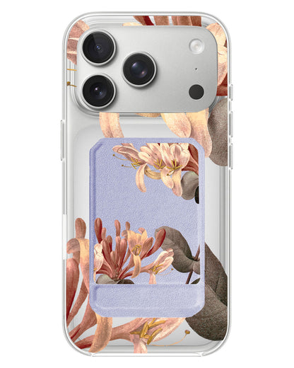 iPhone Magnetic Multifold Wallet - Honey Suckle