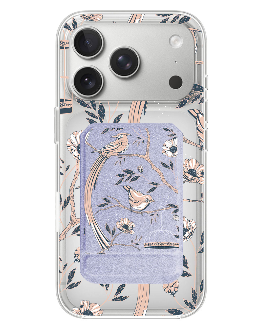 iPhone Magnetic Multifold Wallet - Lovebird 2.0