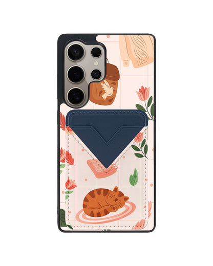 Android Avant Wallet Case - Sleepy Autumn