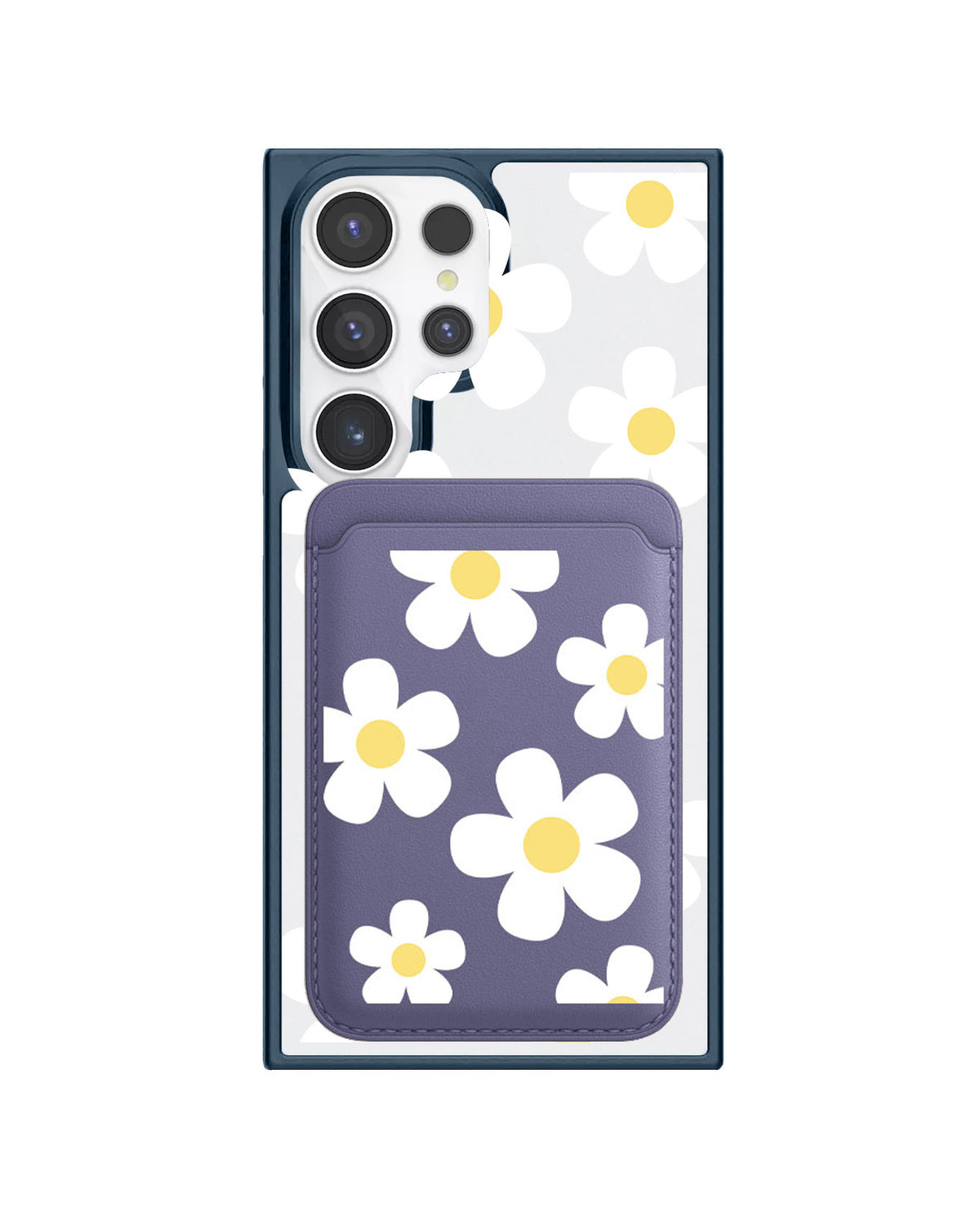 Android Magnetic Wallet Case - Daisy 2.0