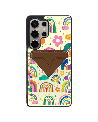 Android Avant Wallet Case - Rainbow