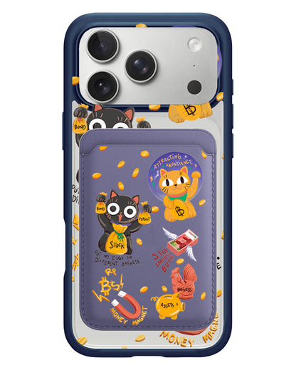 iPhone Magnetic Wallet Case - I Am... Money Magnet!!!