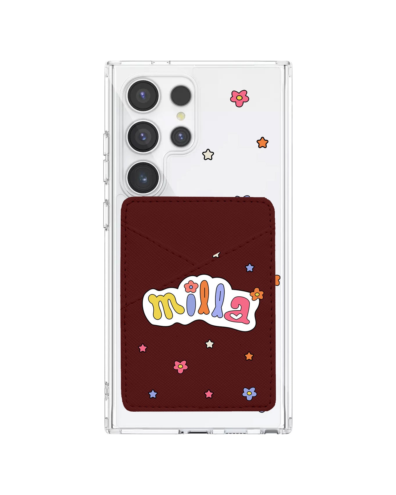 Android Phone Wallet Case - Adorable Monogram 5