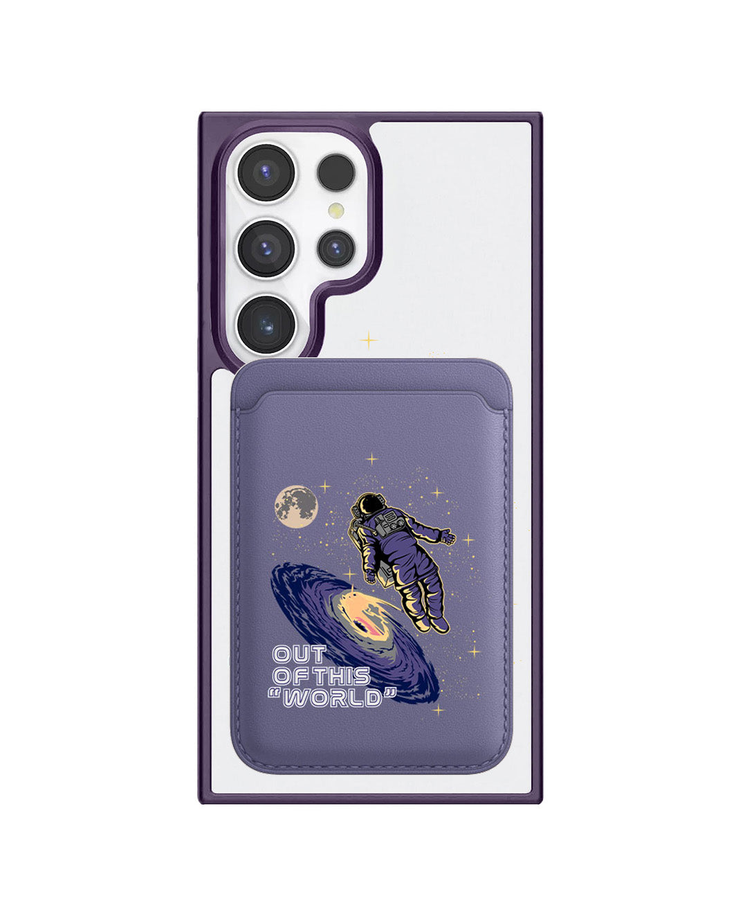Android Magnetic Wallet Case - Out Of This World