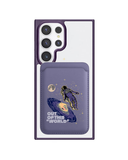 Android Magnetic Wallet Case - Out Of This World