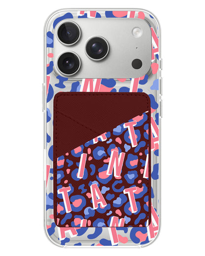 iPhone Phone Wallet Case - Leopard Monogram 1.0