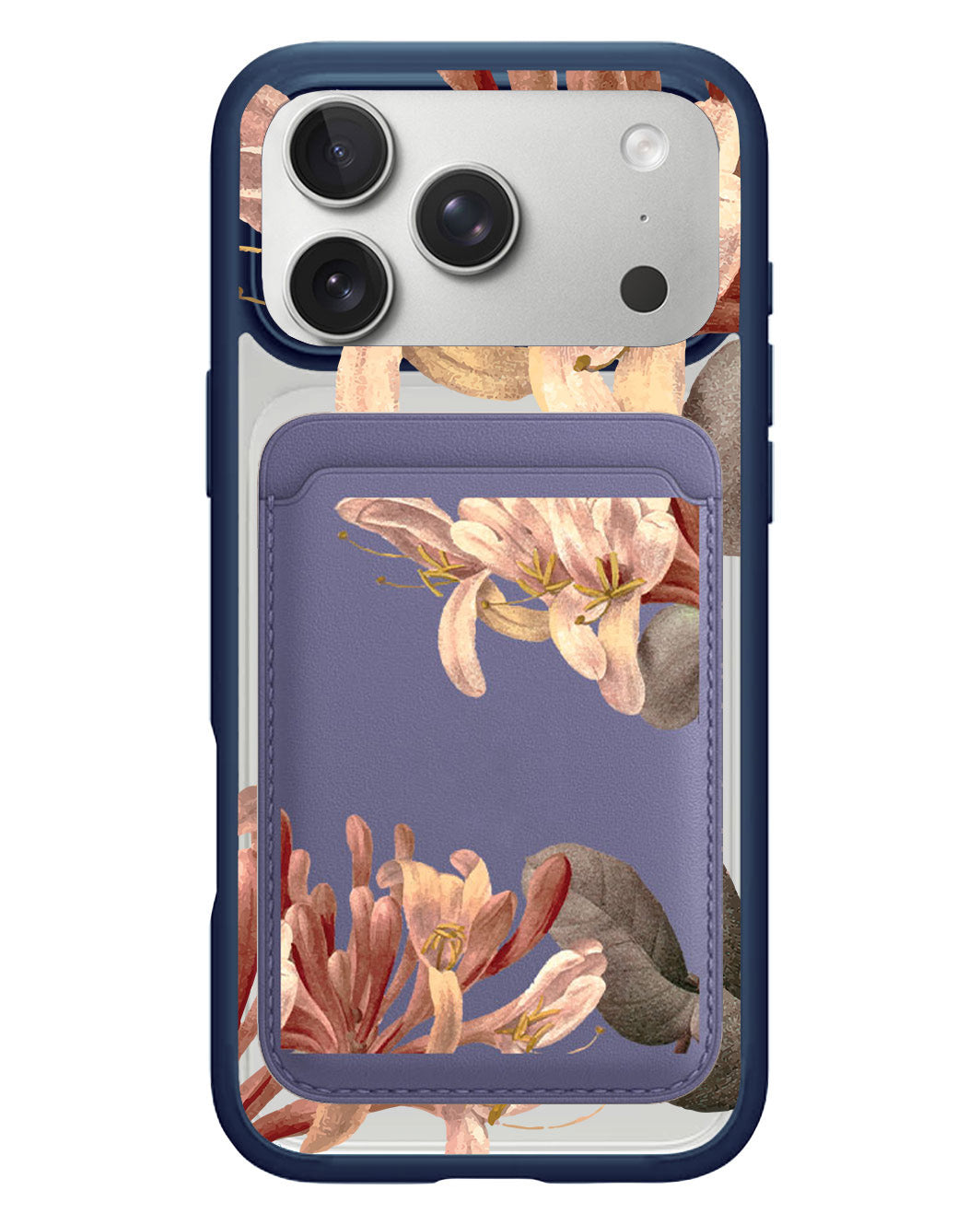 iPhone Magnetic Wallet Case - June Honey Suckle