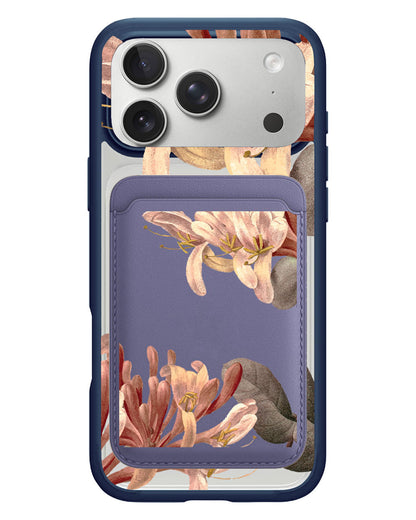 iPhone Magnetic Wallet Case - June Honey Suckle