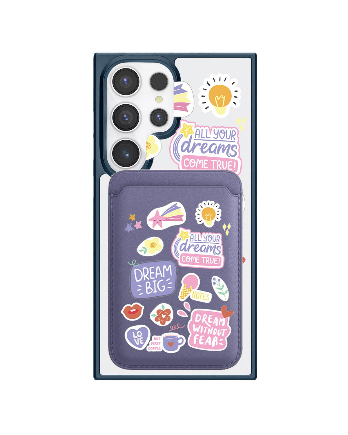 Android Magnetic Wallet Case - Dream Sticker Pack