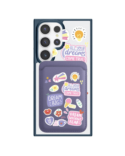 Android Magnetic Wallet Case - Dream Sticker Pack