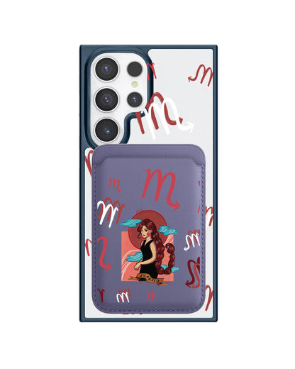 Android Magnetic Wallet Case - Scorpio