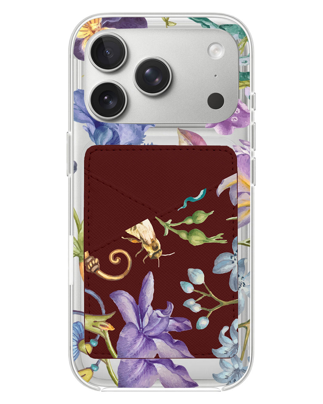 iPhone Phone Wallet Case - Violetta
