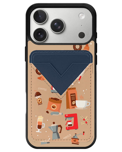 iPhone Avant Wallet Case - Barista