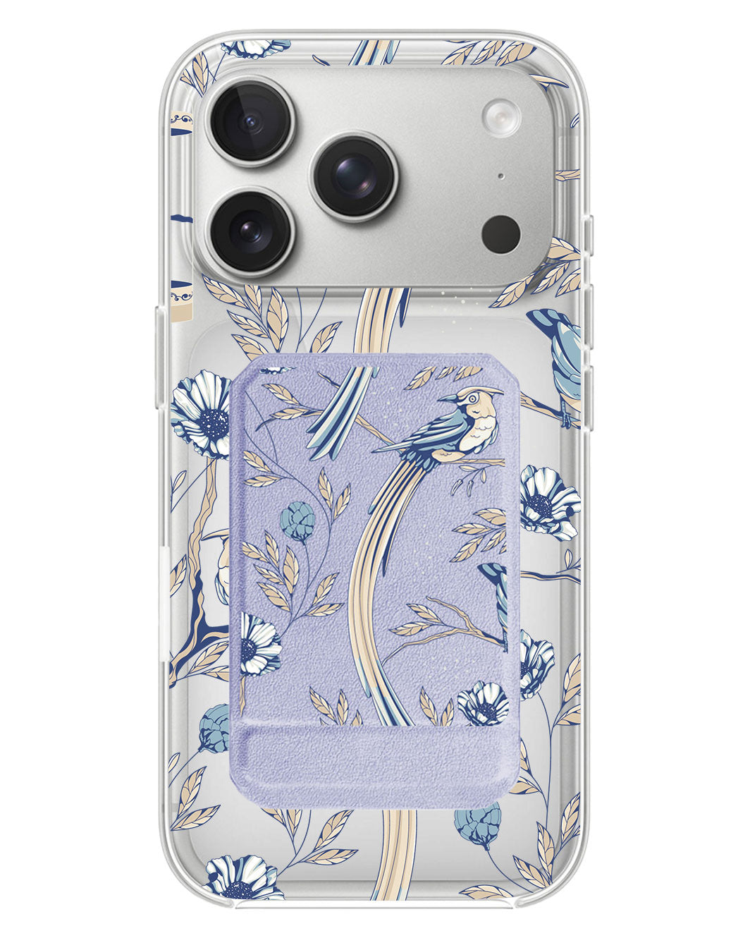 iPhone Magnetic Multifold Wallet - Lovebird 5.0