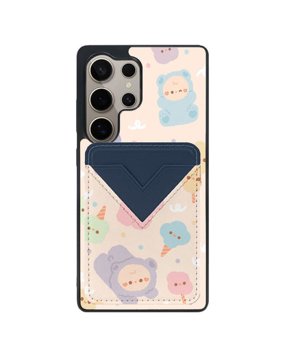 Android Avant Wallet Case - Cotton Teddy