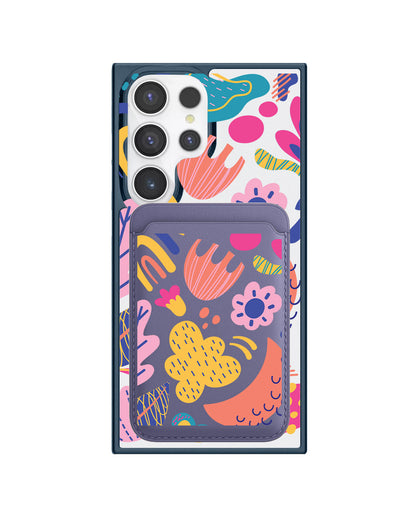 Android Magnetic Wallet Case - Florals
