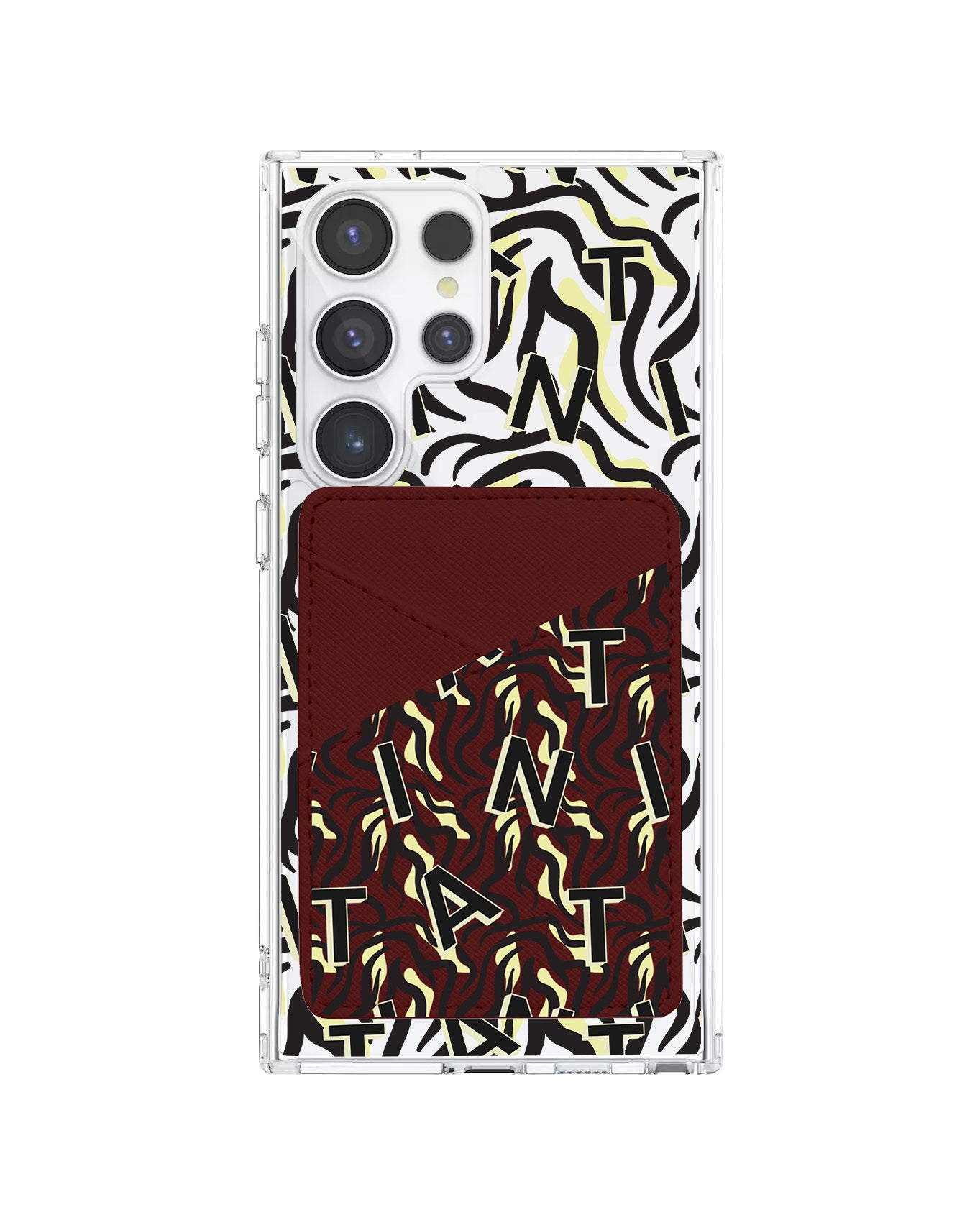 Android Phone Wallet Case - Tiger Monogram 3.0