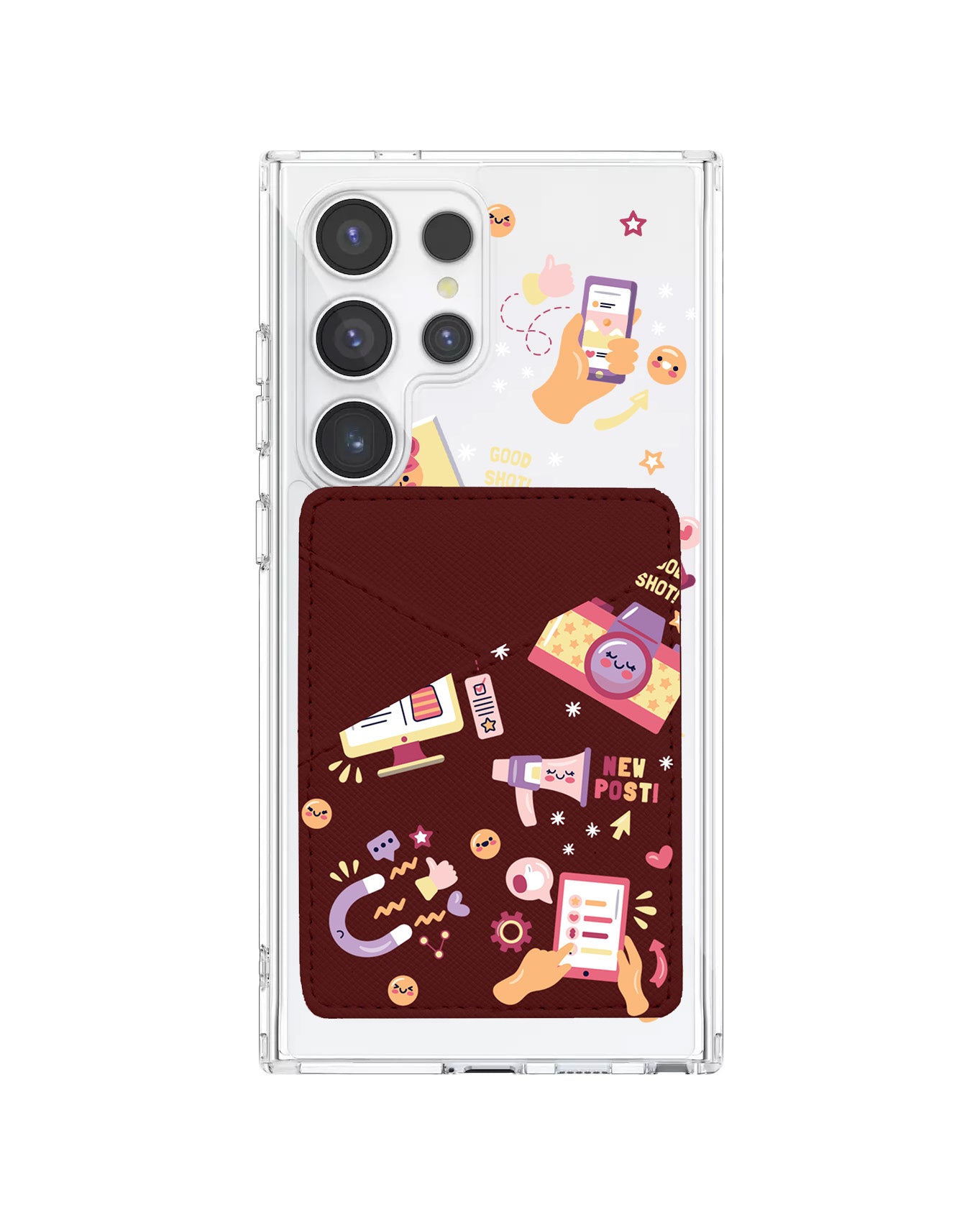 Android Phone Wallet Case - Conten Creator