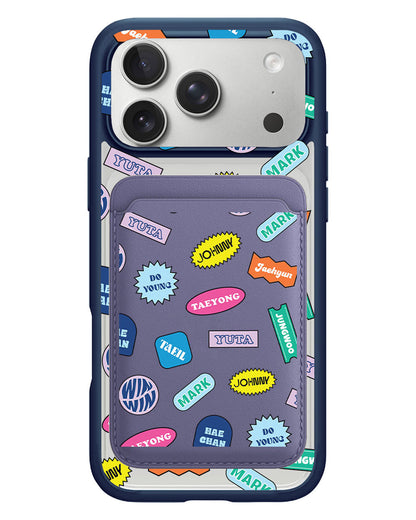 iPhone Magnetic Wallet Case - NCT127 Squad