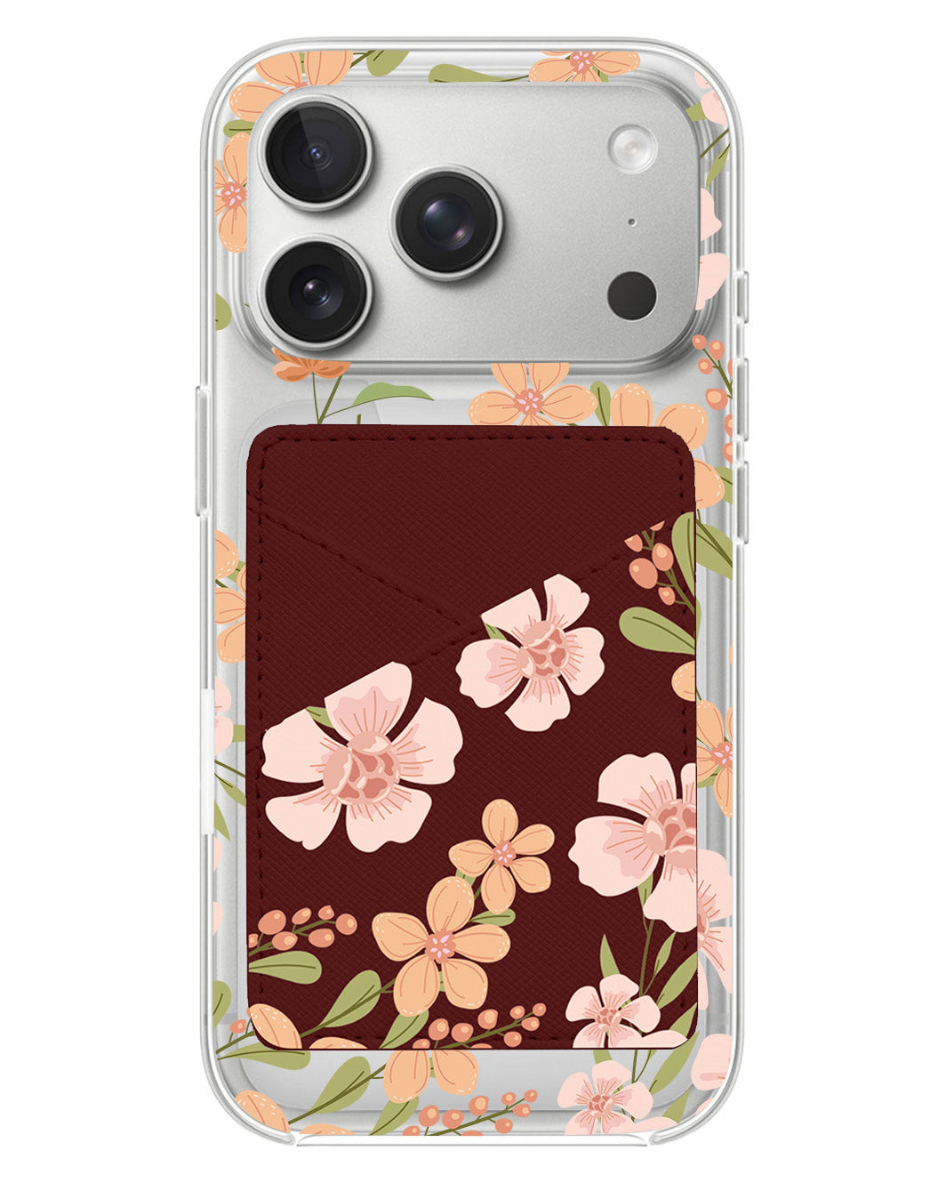 iPhone Phone Wallet Case - Vinca