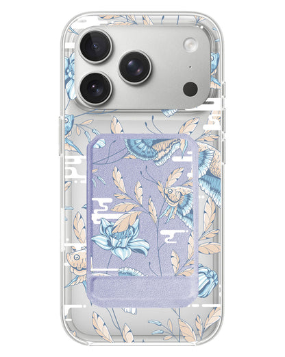 iPhone Magnetic Multifold Wallet - Fish & Floral 4.0