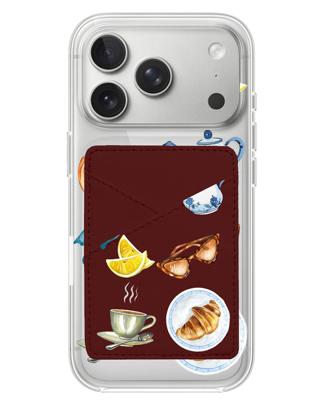 iPhone Phone Wallet Case - Afternoon Tea