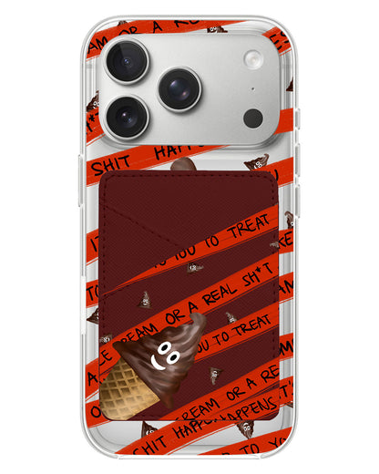 iPhone Phone Wallet Case - Oh..Shit Happens