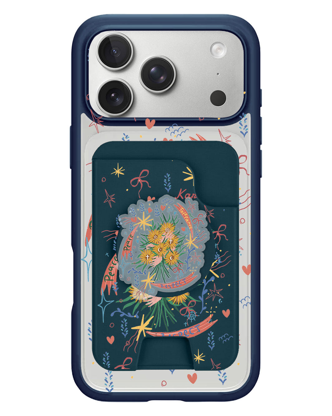 iPhone Magpop Wallet - Peace