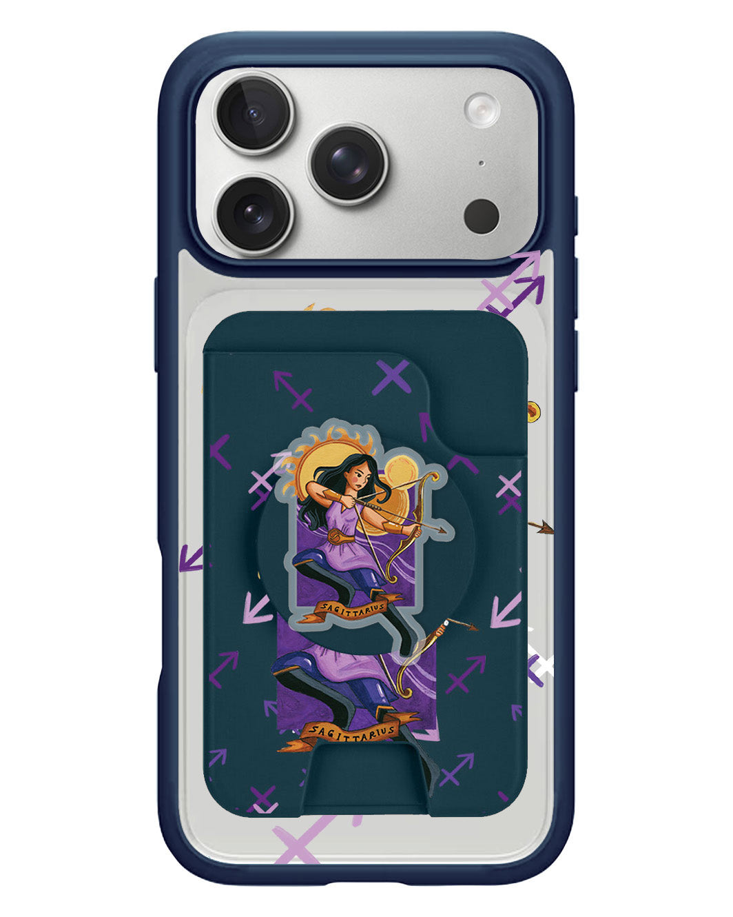 iPhone Magpop Wallet - Sagitarius