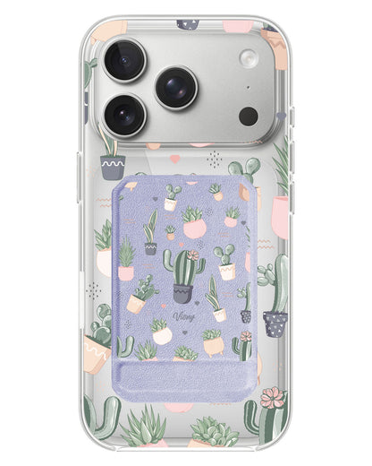 iPhone Magnetic Multifold Wallet - Cactus 2.0