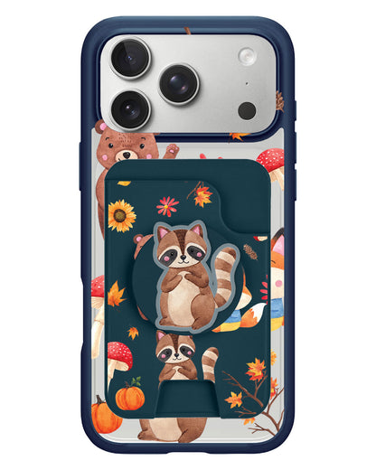 iPhone Magpop Wallet - Autumn Animals