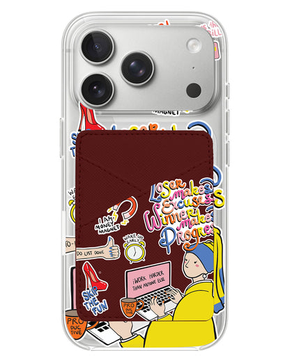 iPhone Phone Wallet Case - Ambitch