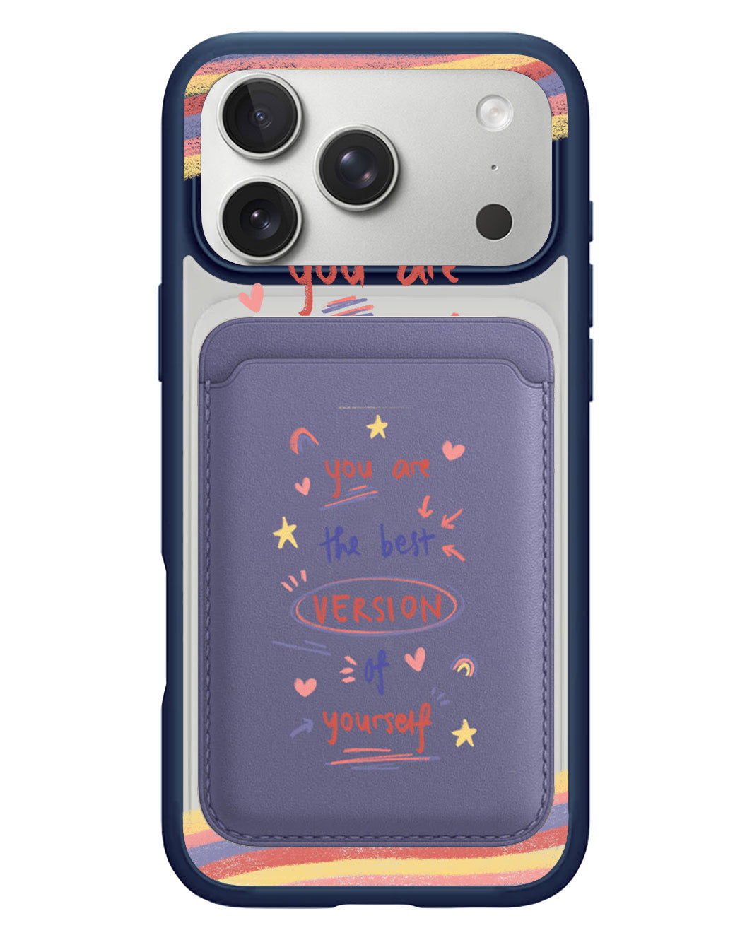 iPhone Magnetic Wallet Case - Love Yourself