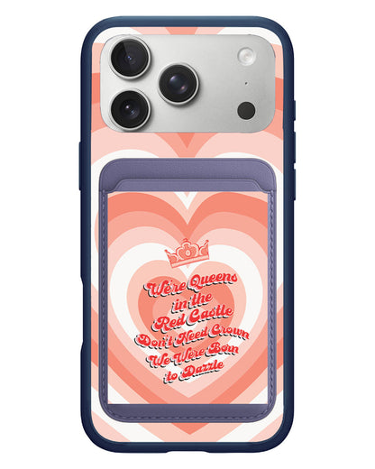 iPhone Magnetic Wallet Case - Red Velvet Luv
