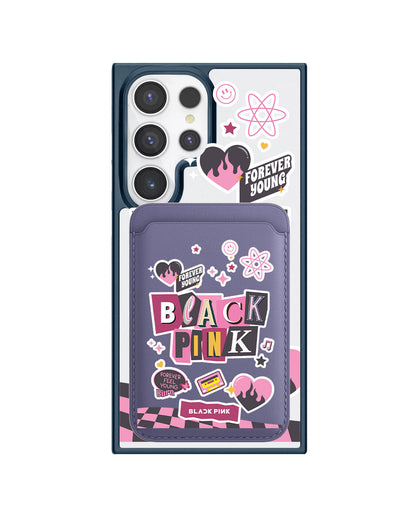 Android Magnetic Wallet Case - Blackpink Forever Young