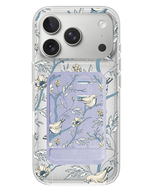iPhone Magnetic Multifold Wallet - Lovebird 9.0