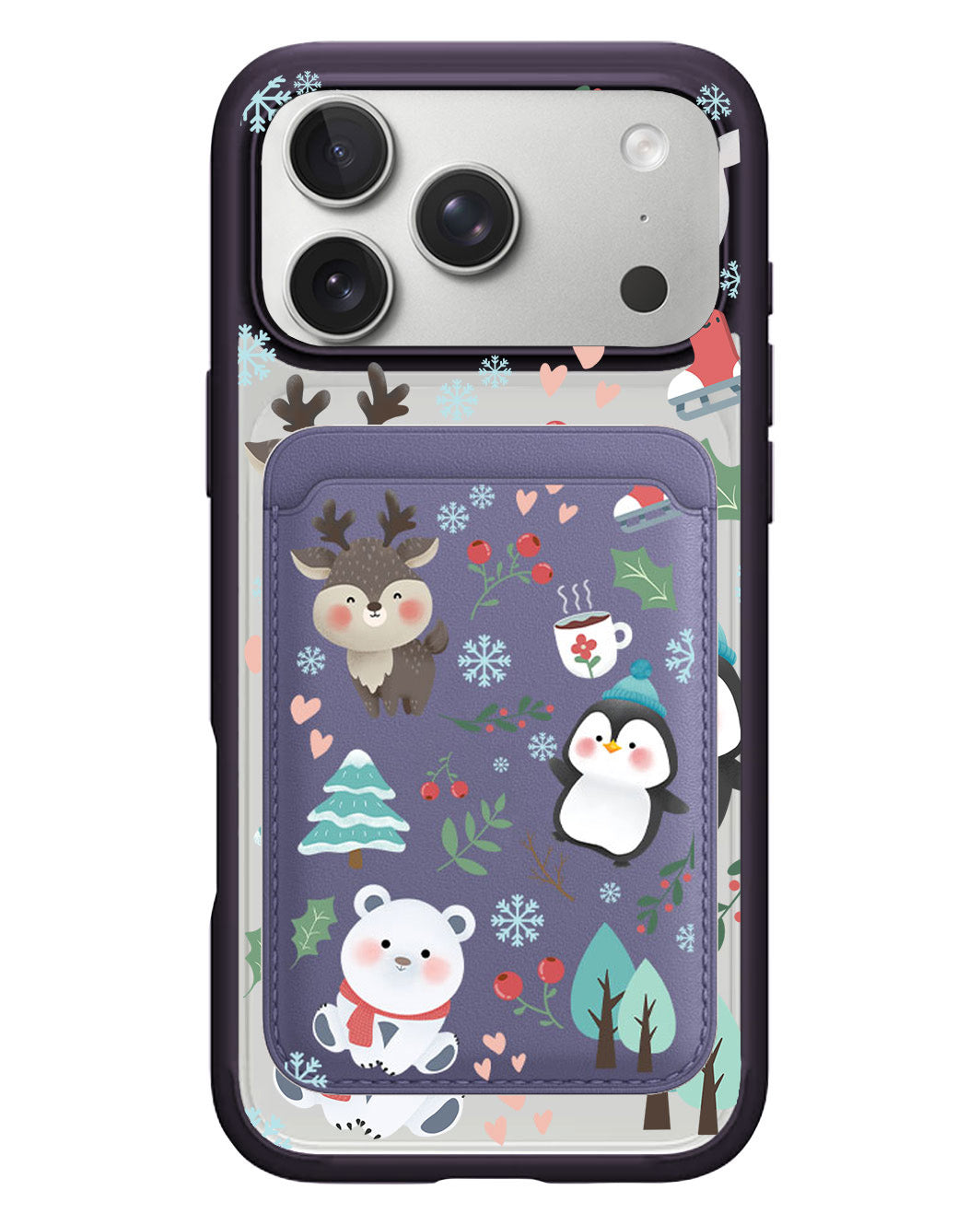 iPhone Magnetic Wallet Case - Winter