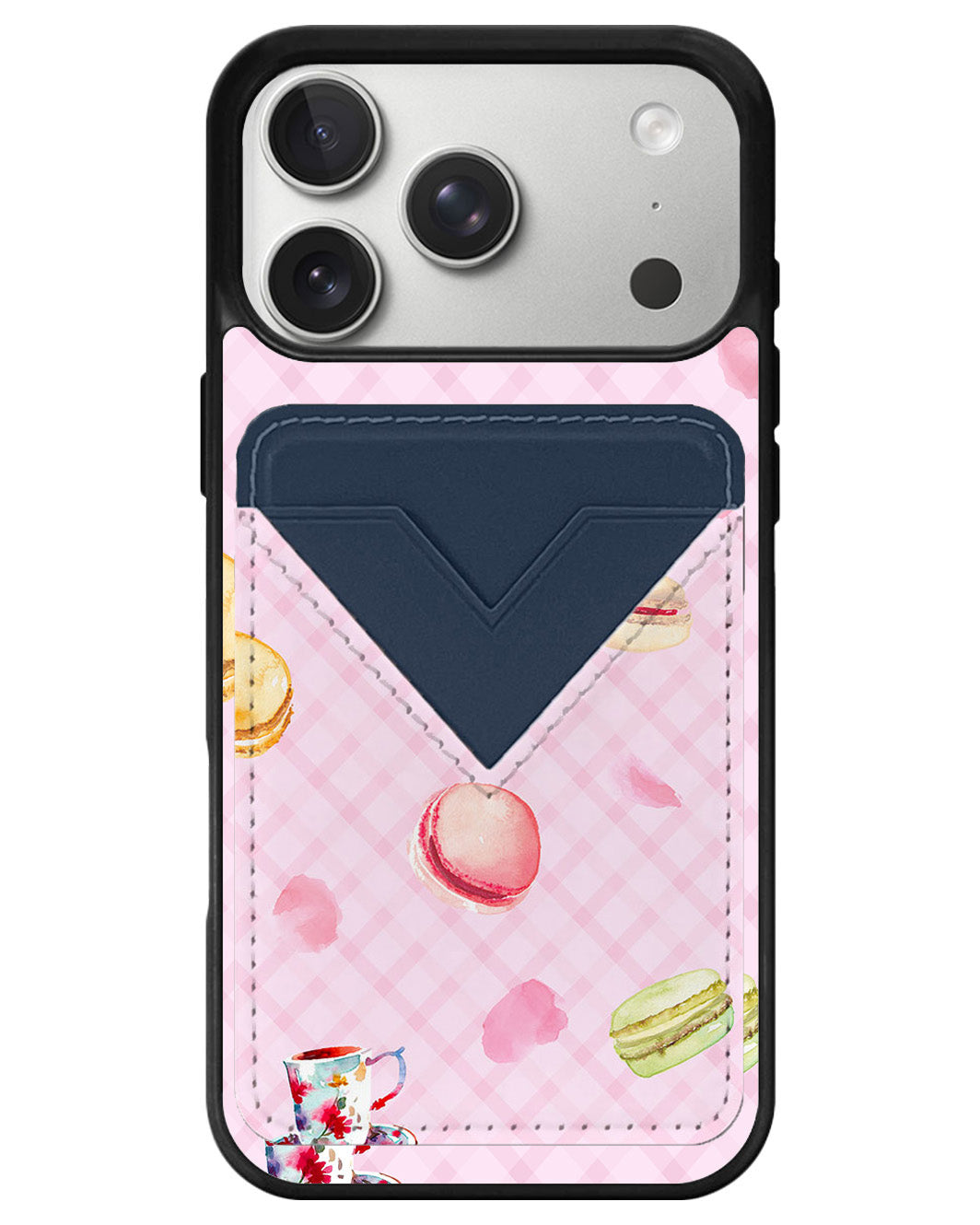 iPhone Avant Wallet Case - Macarons