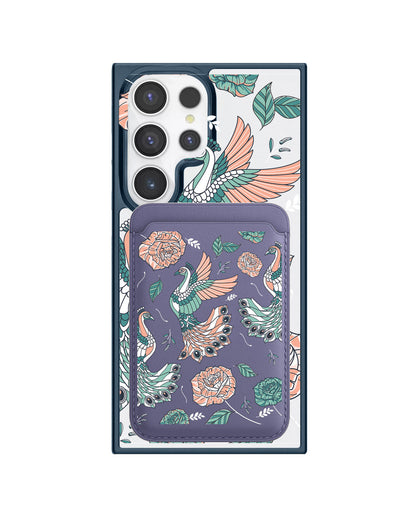 Android Magnetic Wallet Case - Bird Of Paradise 3.0
