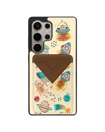 Android Avant Wallet Case - Spaceship