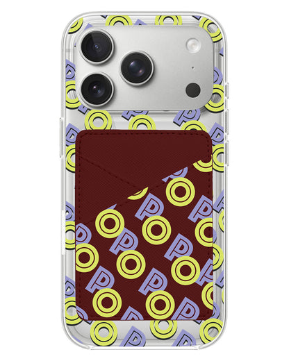 iPhone Phone Wallet Case - Initial 2.0 Monogram
