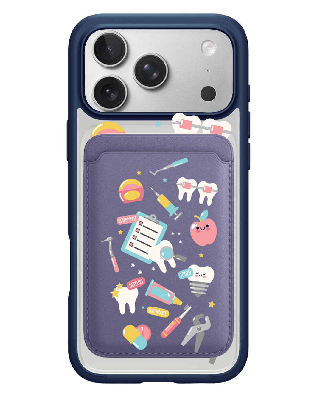 iPhone Magnetic Wallet Case - Dentist