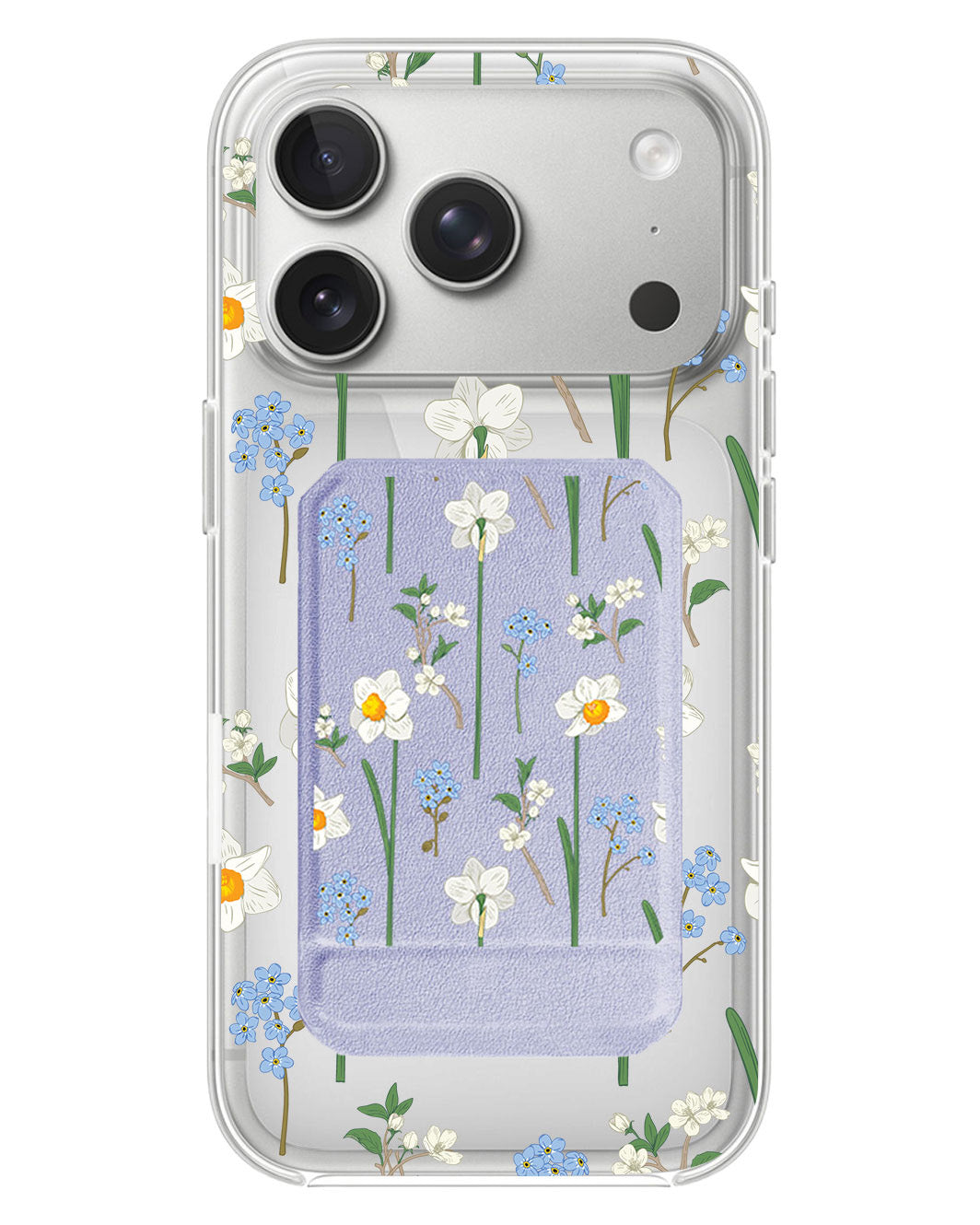 iPhone Magnetic Multifold Wallet - Narcissus