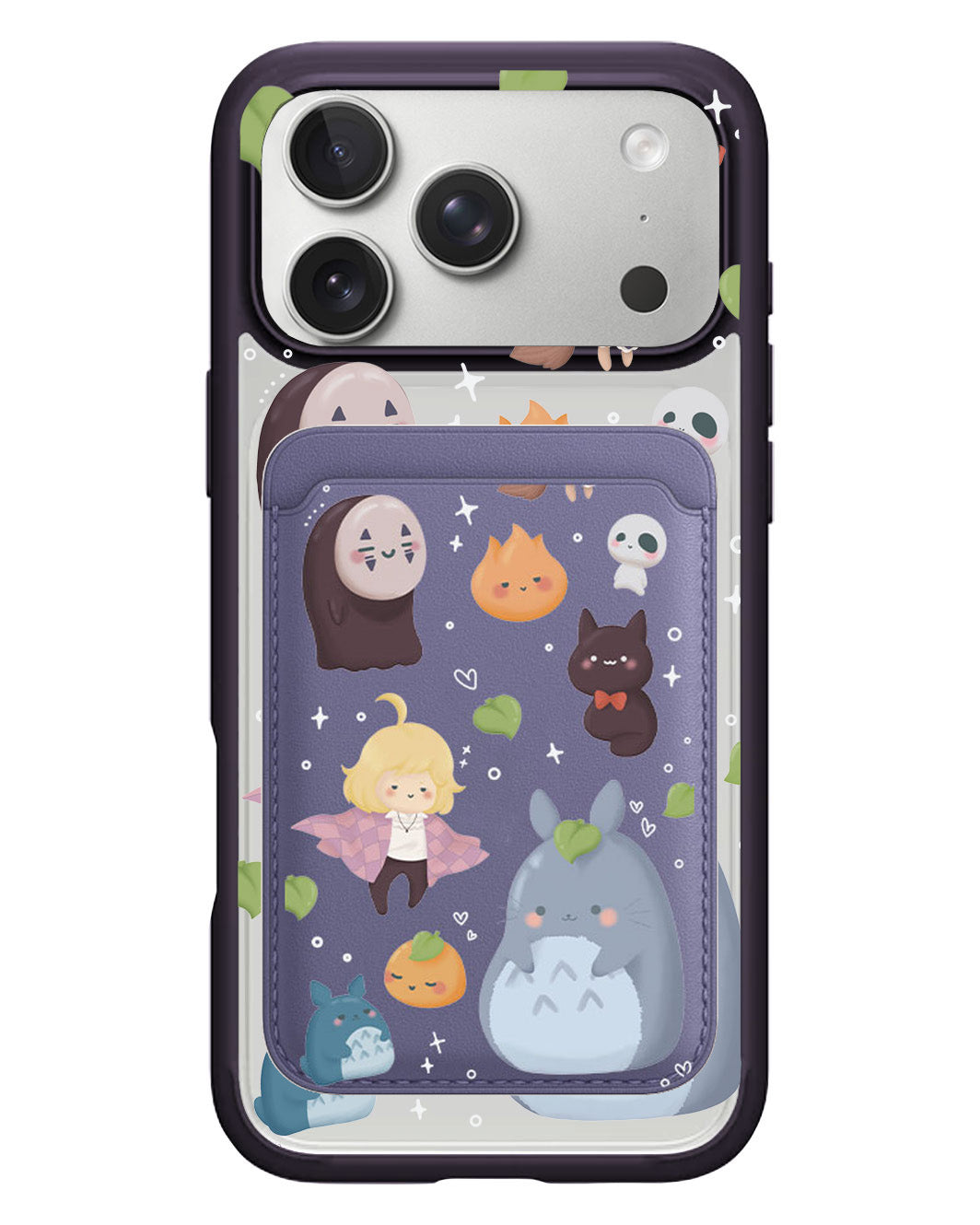 iPhone Magnetic Wallet Case - Ghibli