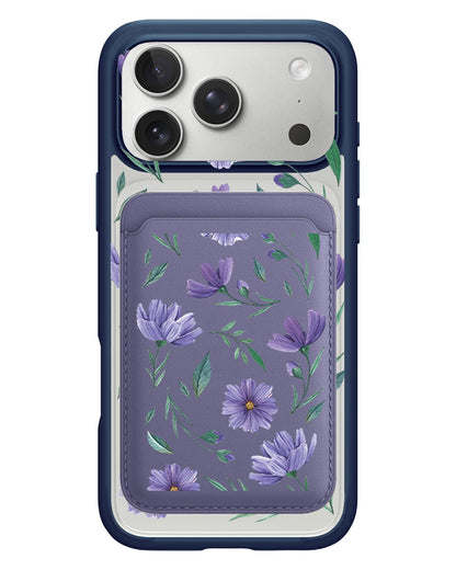 iPhone Magnetic Wallet Case - February Violet