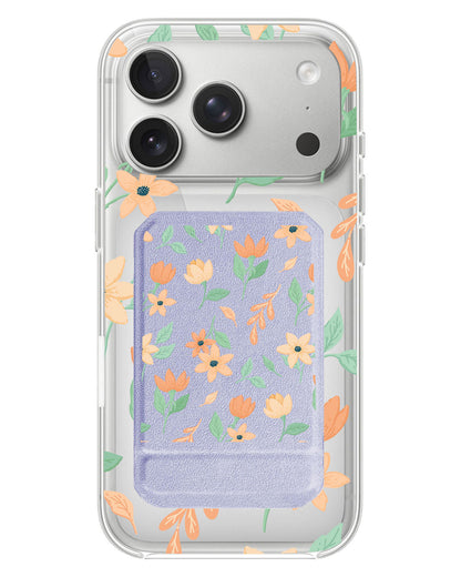 iPhone Magnetic Multifold Wallet - Birth Flower 4.0