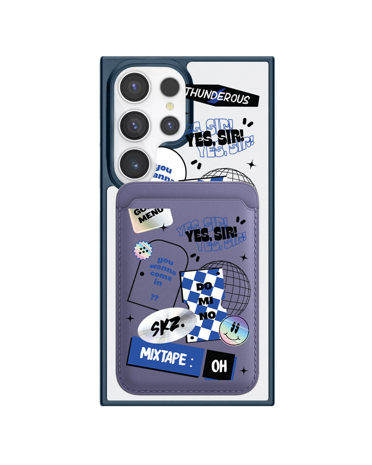 Android Magnetic Wallet Case - SKZ Sticker Pack
