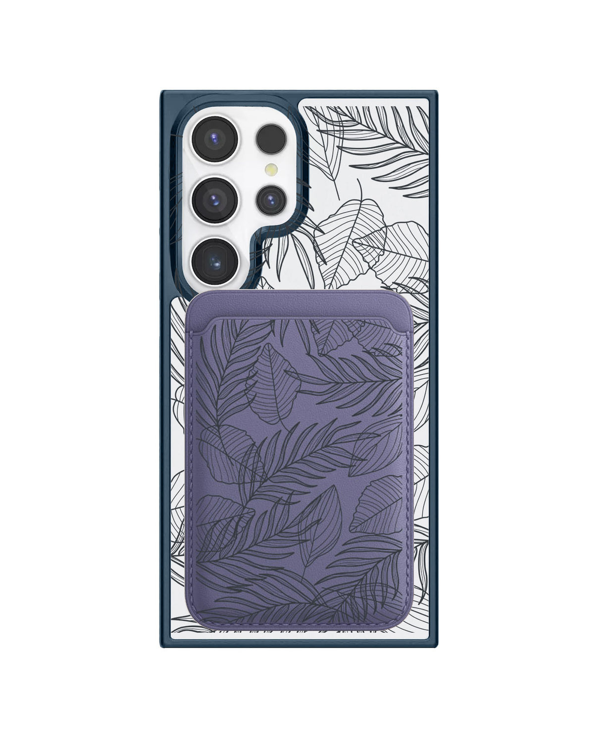 Android Magnetic Wallet Case - Sketchy Tropical 2.0