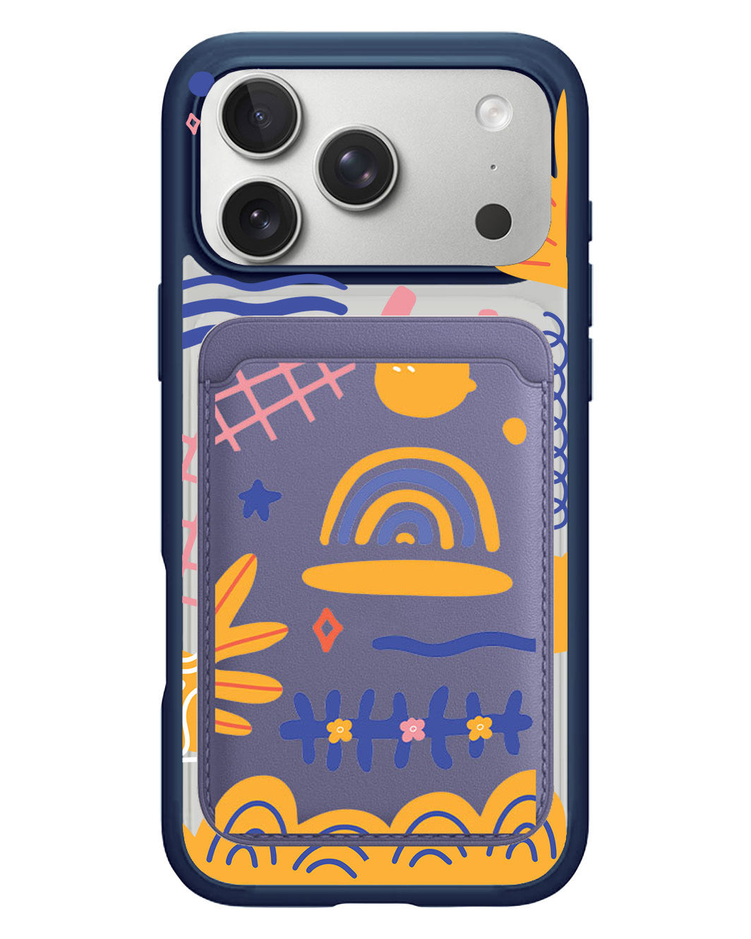 iPhone Magnetic Wallet Case - Spring Has Come